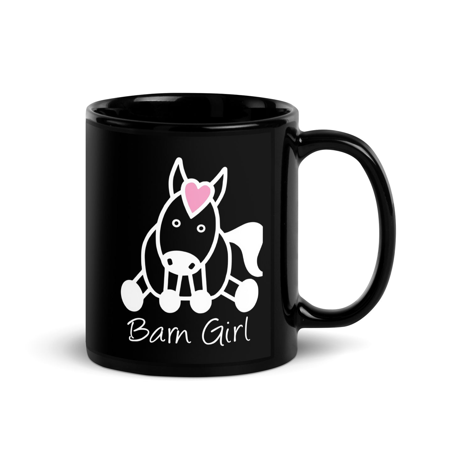 Black Glossy Mug